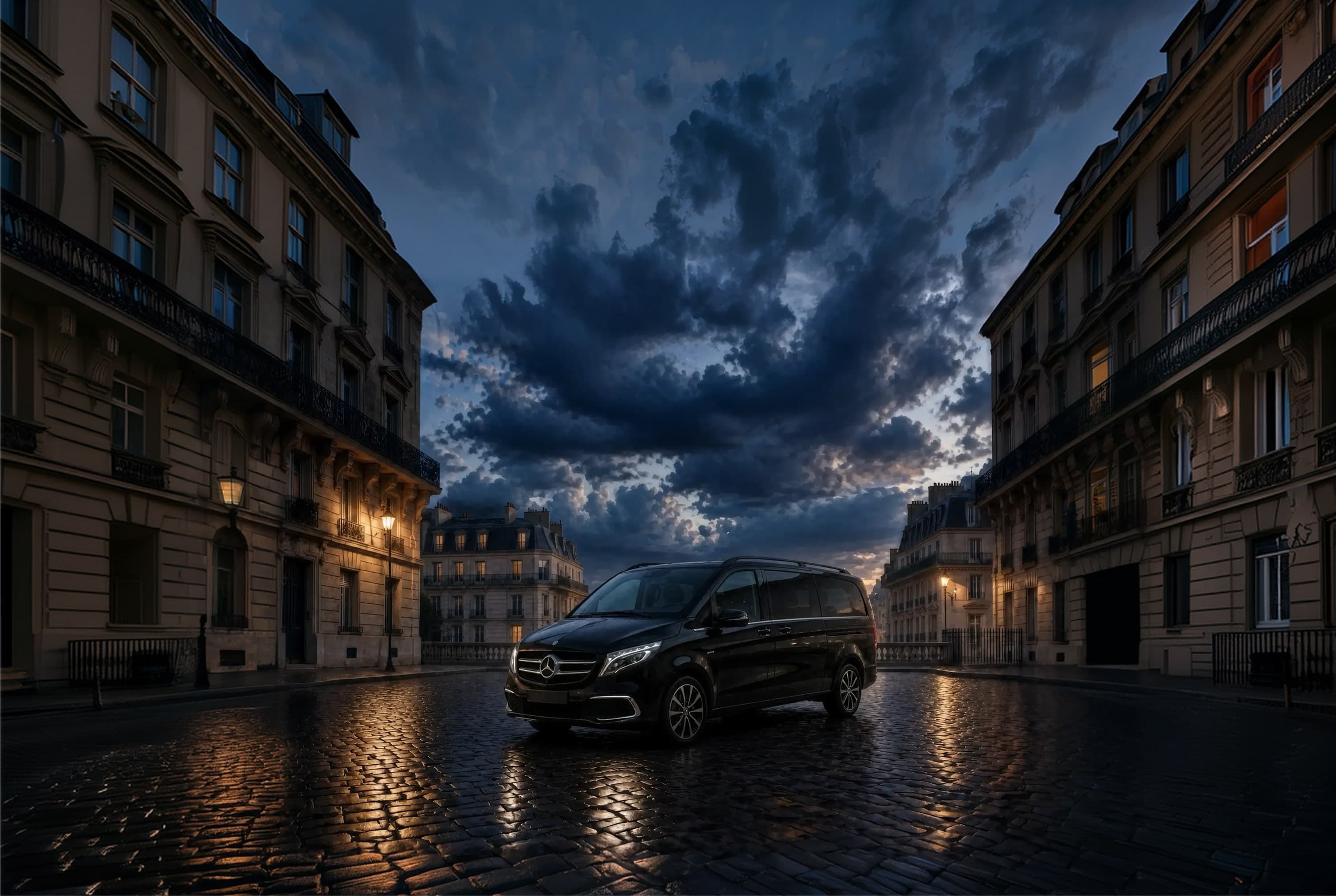 Voitures Mercedes en location VTC en Île-de-France, Klavem Fleet
