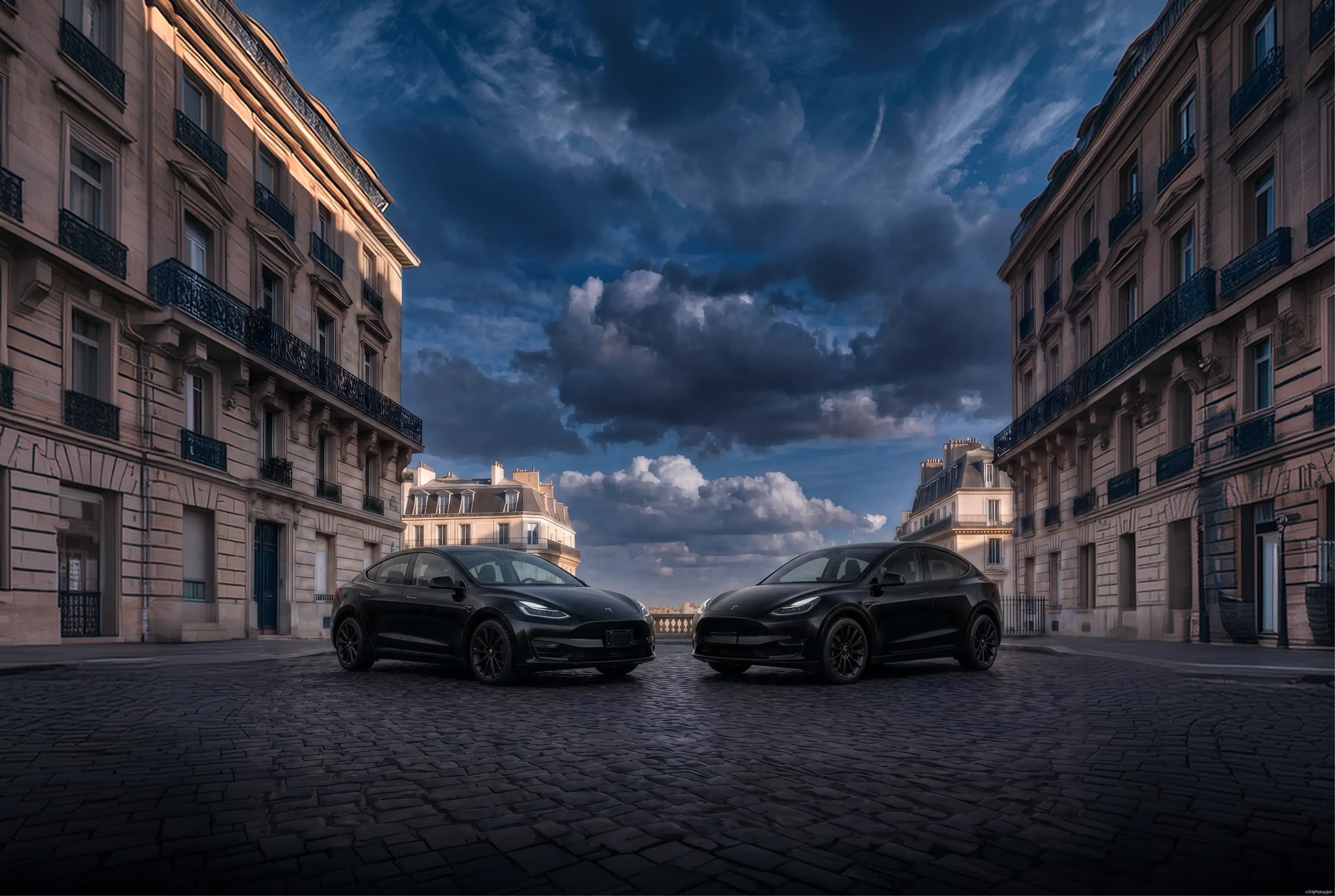 Voitures Tesla en location VTC en Île-de-France, Klavem Fleet